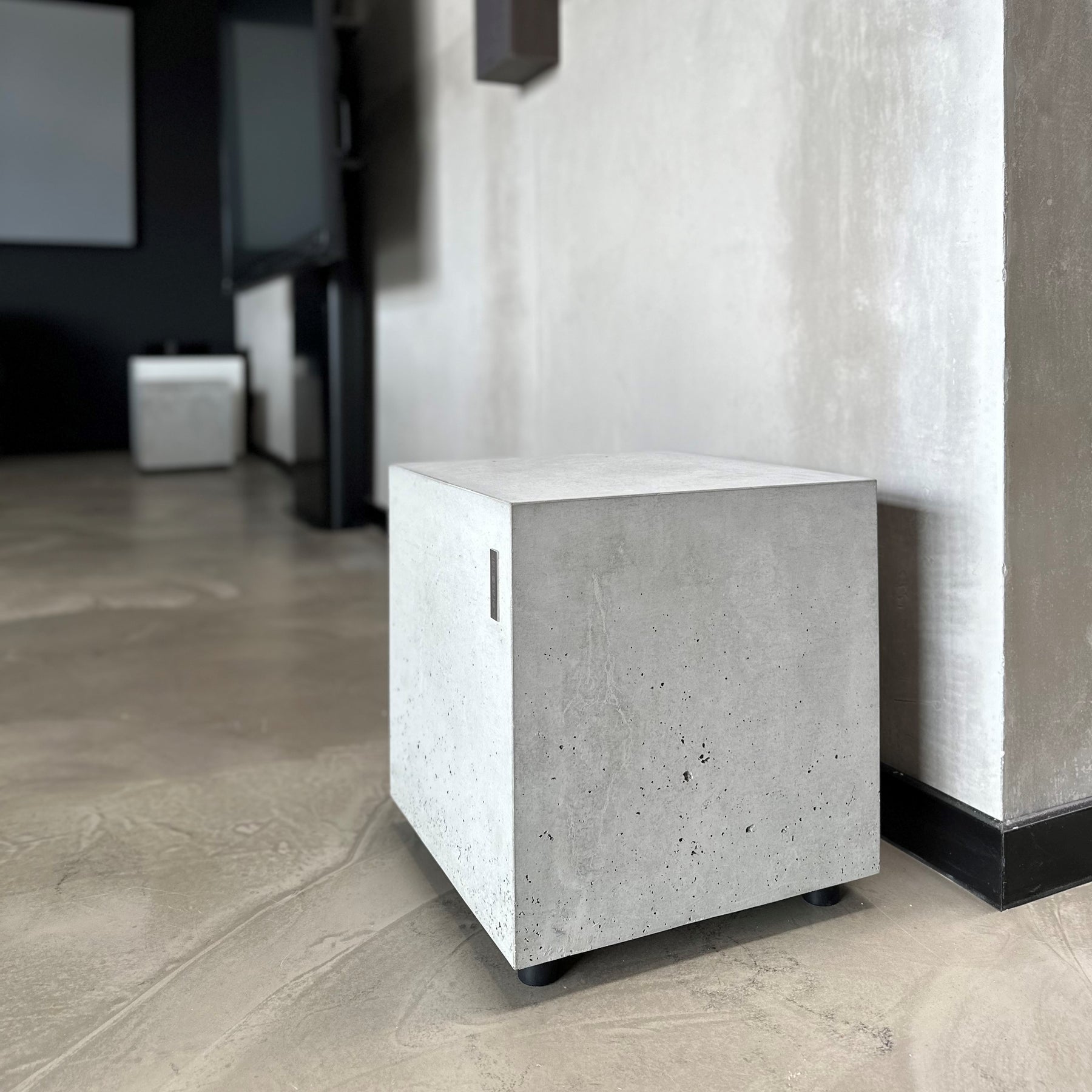 cerasonar concrete architectural outdoor loudspeaker